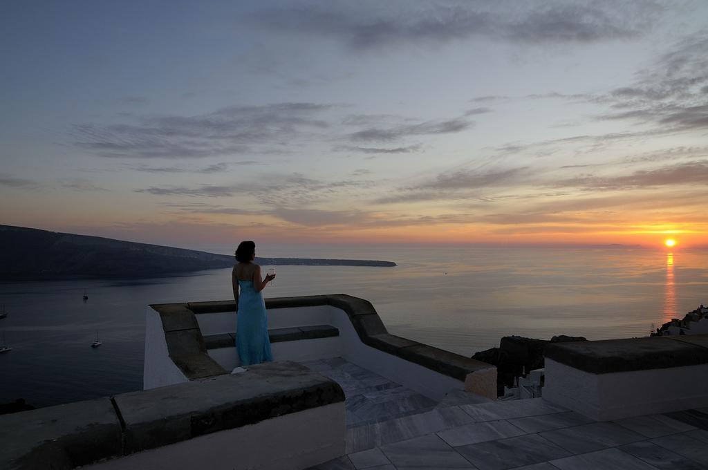 Beautiful Oia Villa Bagian luar foto
