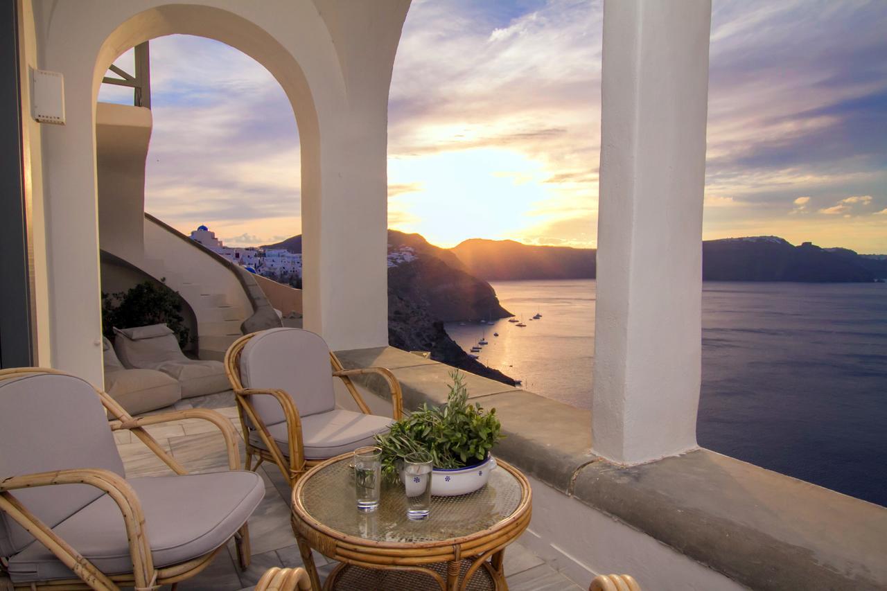 Beautiful Oia Villa Bagian luar foto
