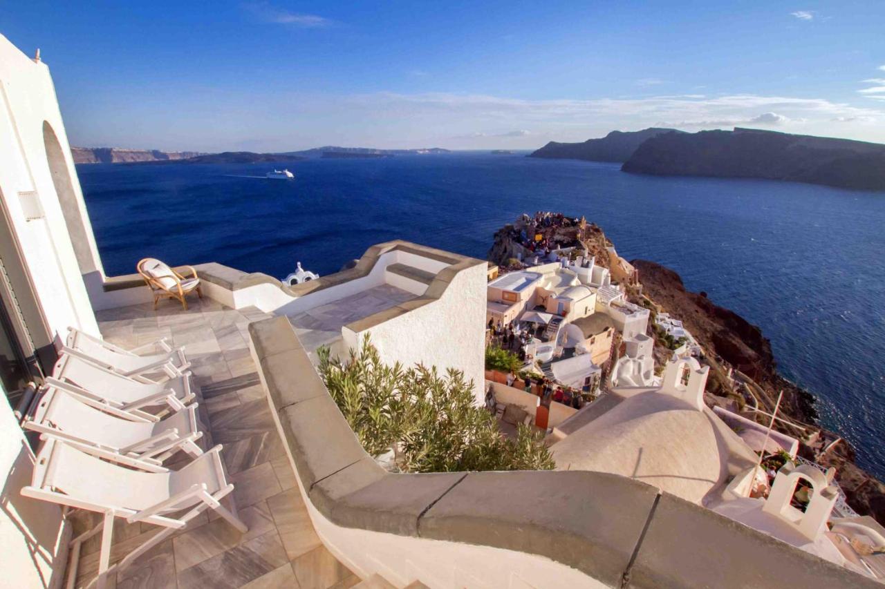 Beautiful Oia Villa Bagian luar foto